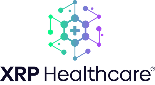 XRP Healthcare logo black vertical