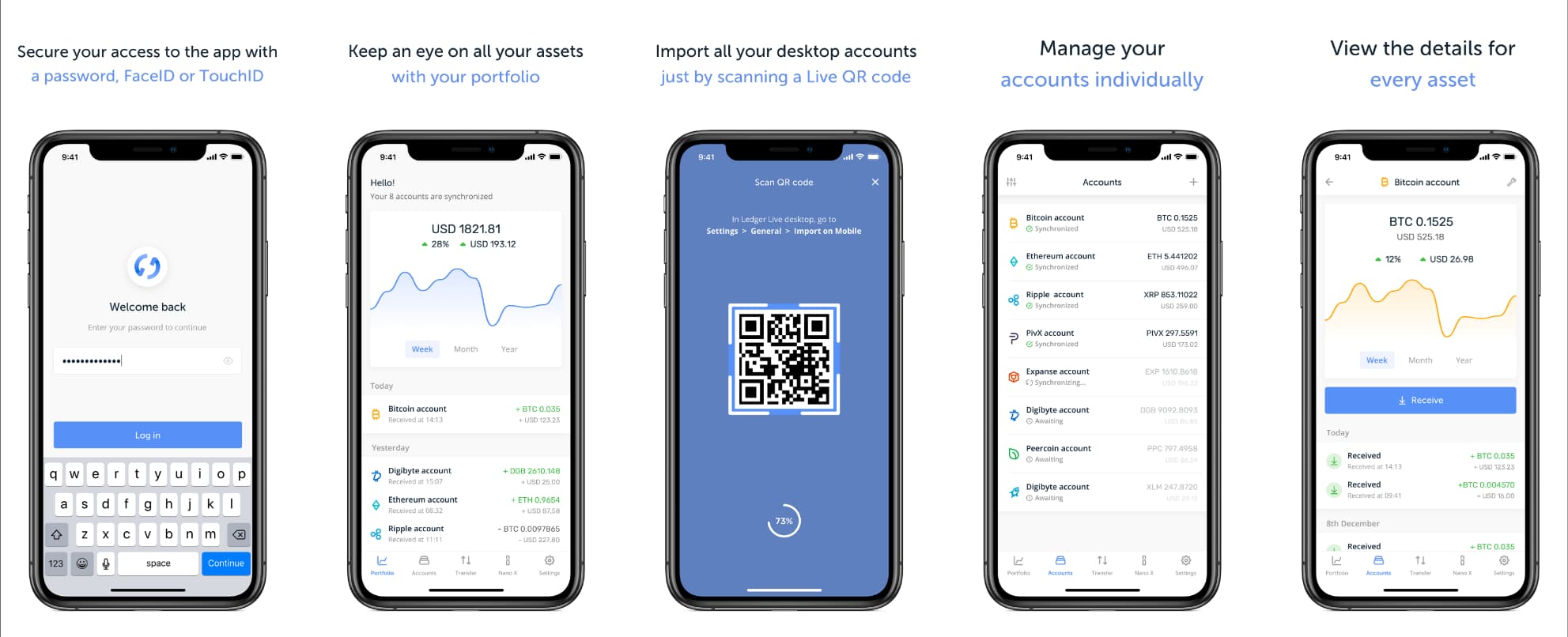 Ledger Live as the companion app for Ledger devices