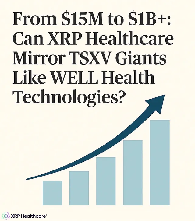 XRP Healthcare’s Billion-Dollar Ambition: Can It Follow in the Footsteps of TSXV Titans Like WELL Health?