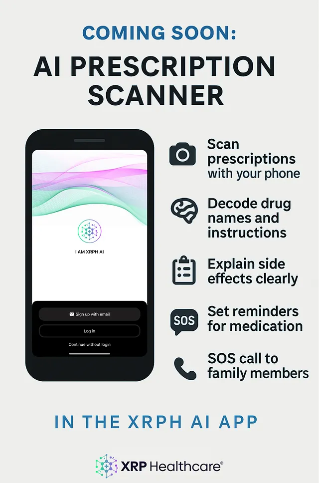 Smarter Prescriptions Start Here: XRPH AI Scanner Coming Soon