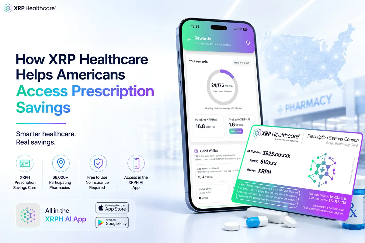 Cómo XRP Healthcare ayuda a los estadounidenses a acceder a ahorros en medicamentos recetados