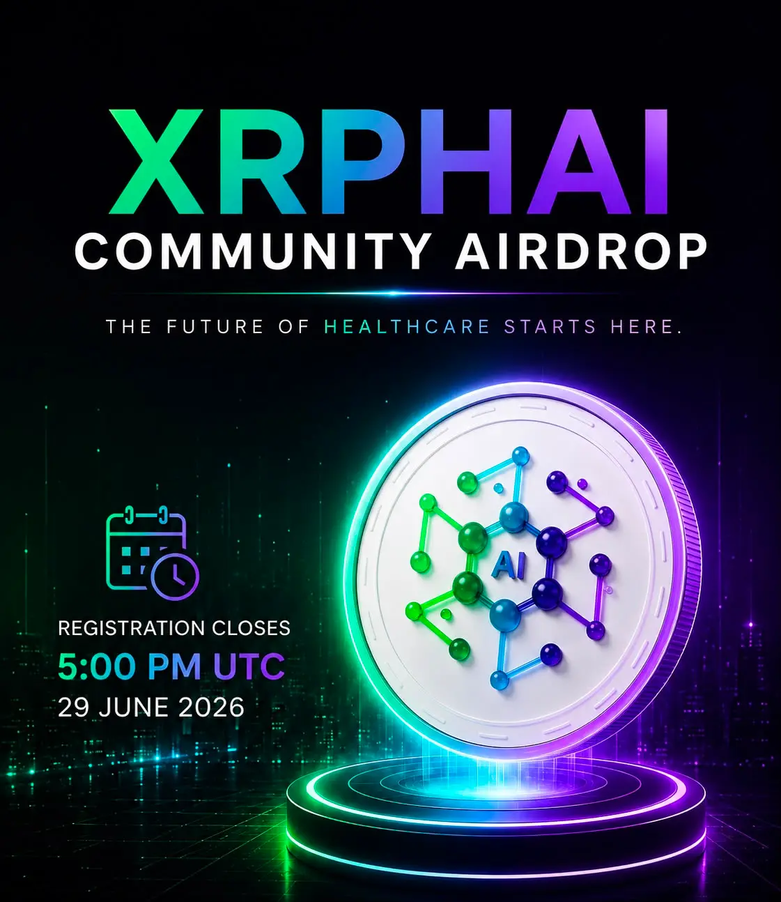 XRP Healthcare Launches XRPHAI Community Airdrop