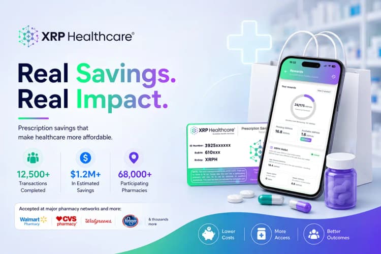 XRP Healthcare 처방약 할인 카드가 120만 달러 이상의 비용 절감을 달성한 방법
