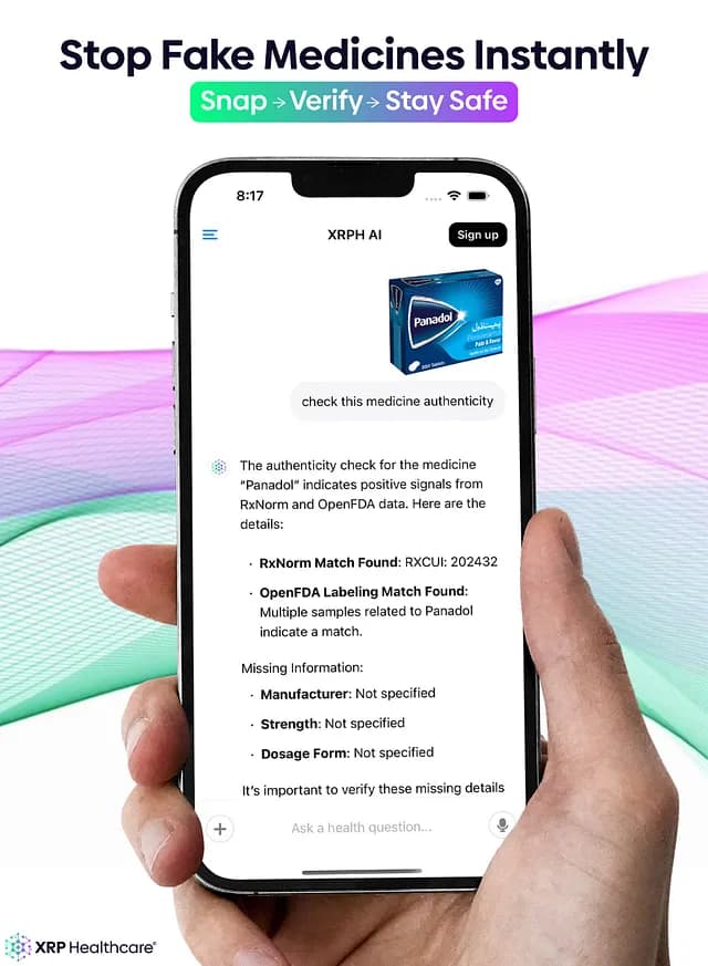 Fighting Fake Drugs: XRPH AI Introduces Instant Detection Tool